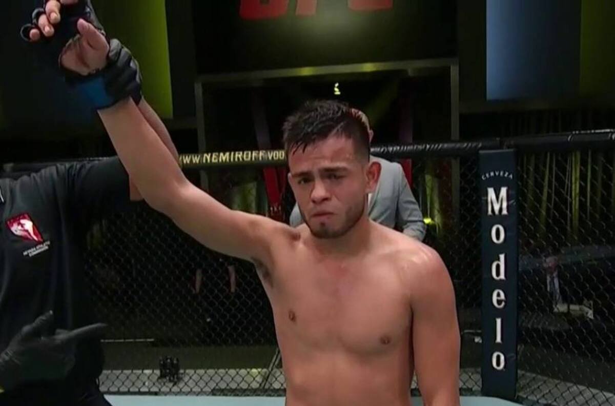 Sorpresa en la UFC: Brandon Royval debutó con victoria tras revertir sumisión en su contra