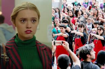 "La culpa no era de Aimee": Netflix lanza especial versión de la performance de Las Tesis ambientada en "Sex Education"
