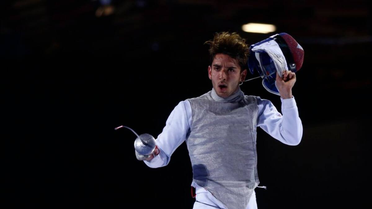Gustavo Alarcón le otorgó medalla de plata para Chile en esgrima