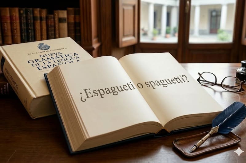 La Academia explica la manera correcta de escribir esta palabra de origen italiana, pero muy utilizada en Chile. Foto: IA Google Gemini.