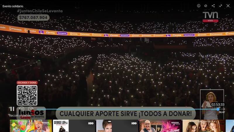 se llenó de luces tras emotivas palabras de Carmen Gloria Arroyo.
