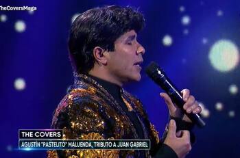 "Dónde tenías guardado a ese cantante": Agustín "Pastelito" Maluenda dejó impresionado al jurado de "The Covers" con Juan Gabriel