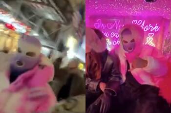 VIDEO | Totalmente camuflado: Neymar apareció de vacaciones en Nueva York vestido de esta manera