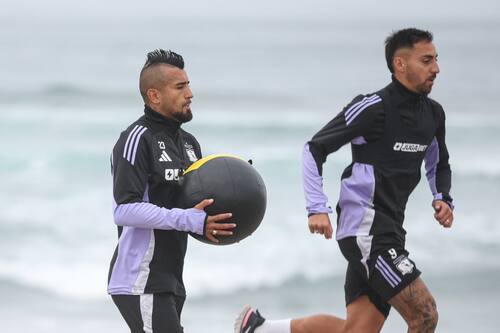 realizando la pretemporada con Colo Colo en La Serena.