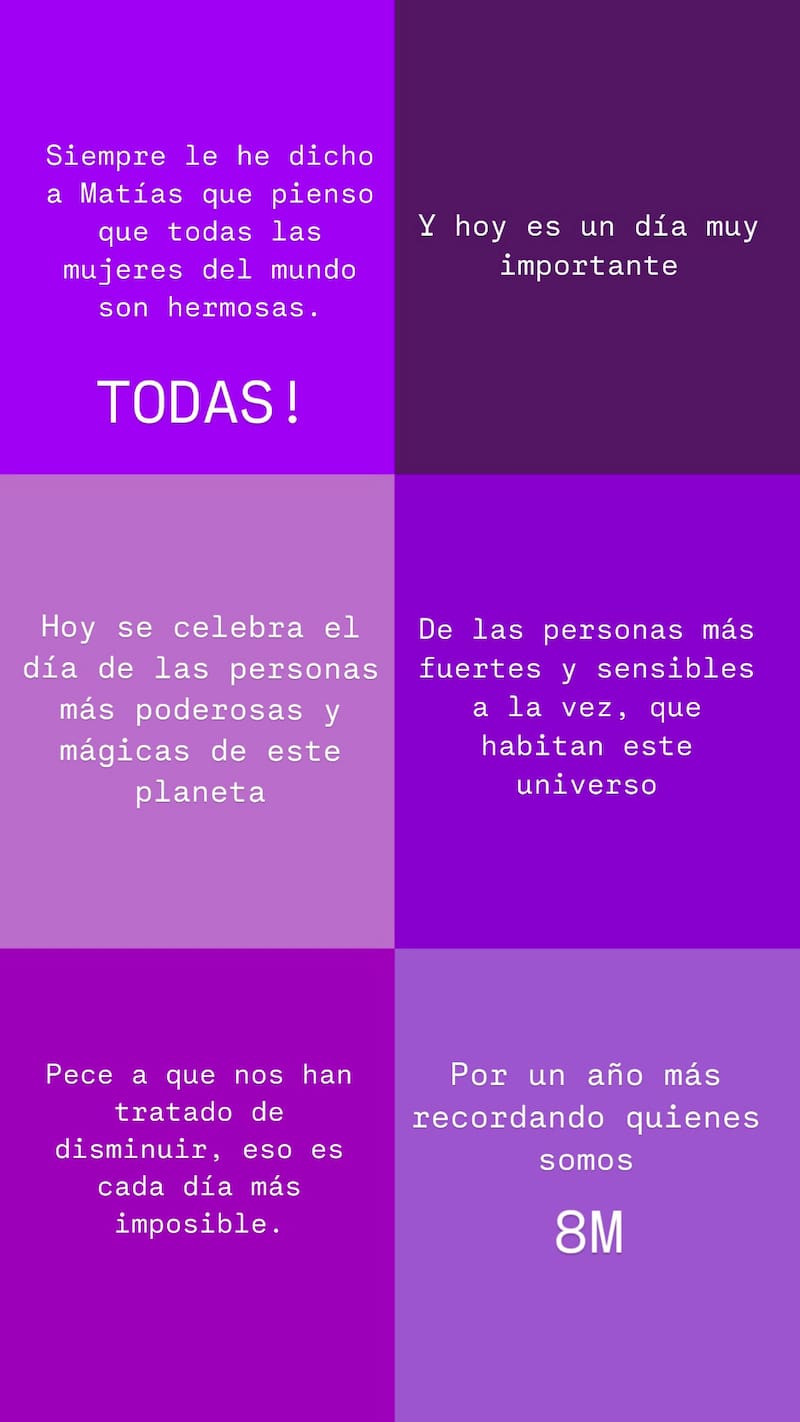 Un mensaje con una curiosa presentación. Créditos: @consttantina.
