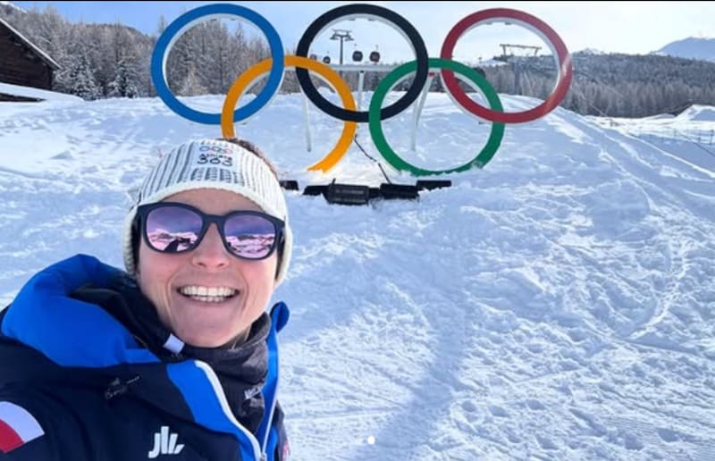 es parte del Team Chile en estos Juegos Olímpicos de Invierno. Foto: Stephanie Joffroy en Instagram.