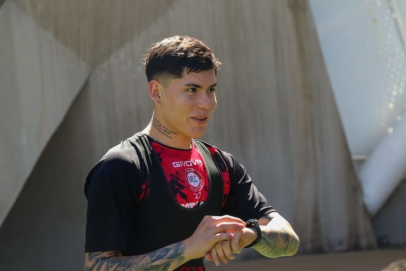 El meta es uno de los proyectos más interesantes de Unión La Calera. Foto: @b.astudilloo.