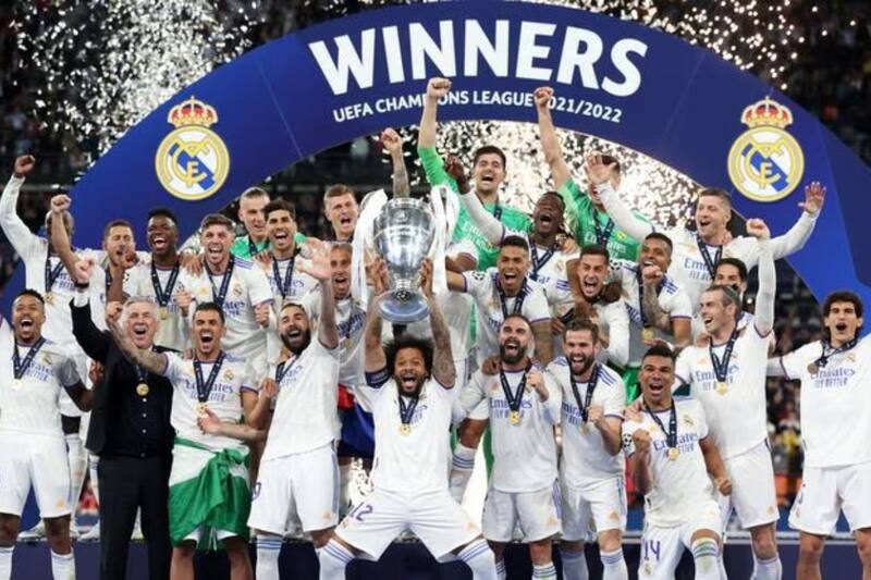 El Real Madrid fue el que más dinero se llevó en la Champions League edición 2021-2022.