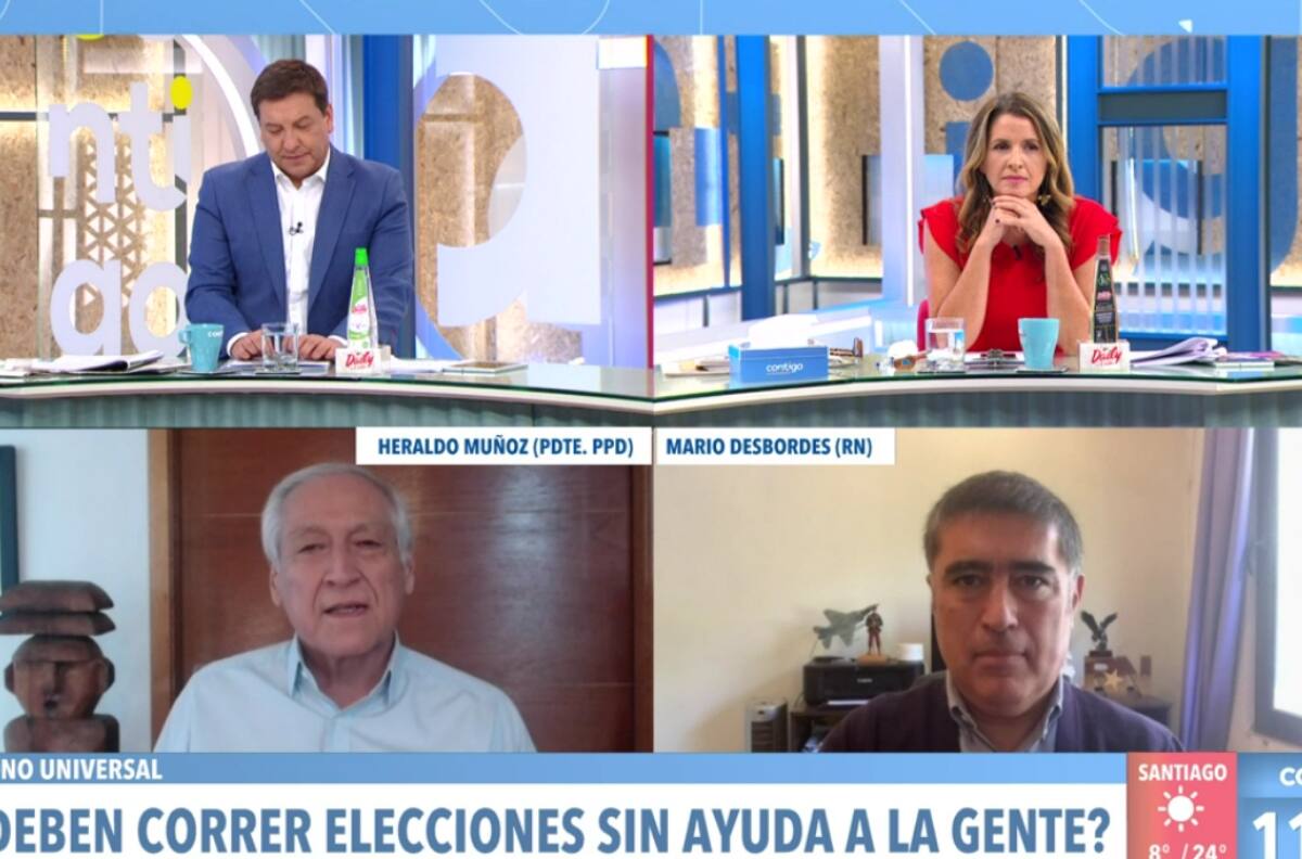 “Le vienen estos arrebatos de curiosidad”: Julio César Rodríguez bromeó con Monserrat Álvarez por pregunta que incomodó a Heraldo Muñoz