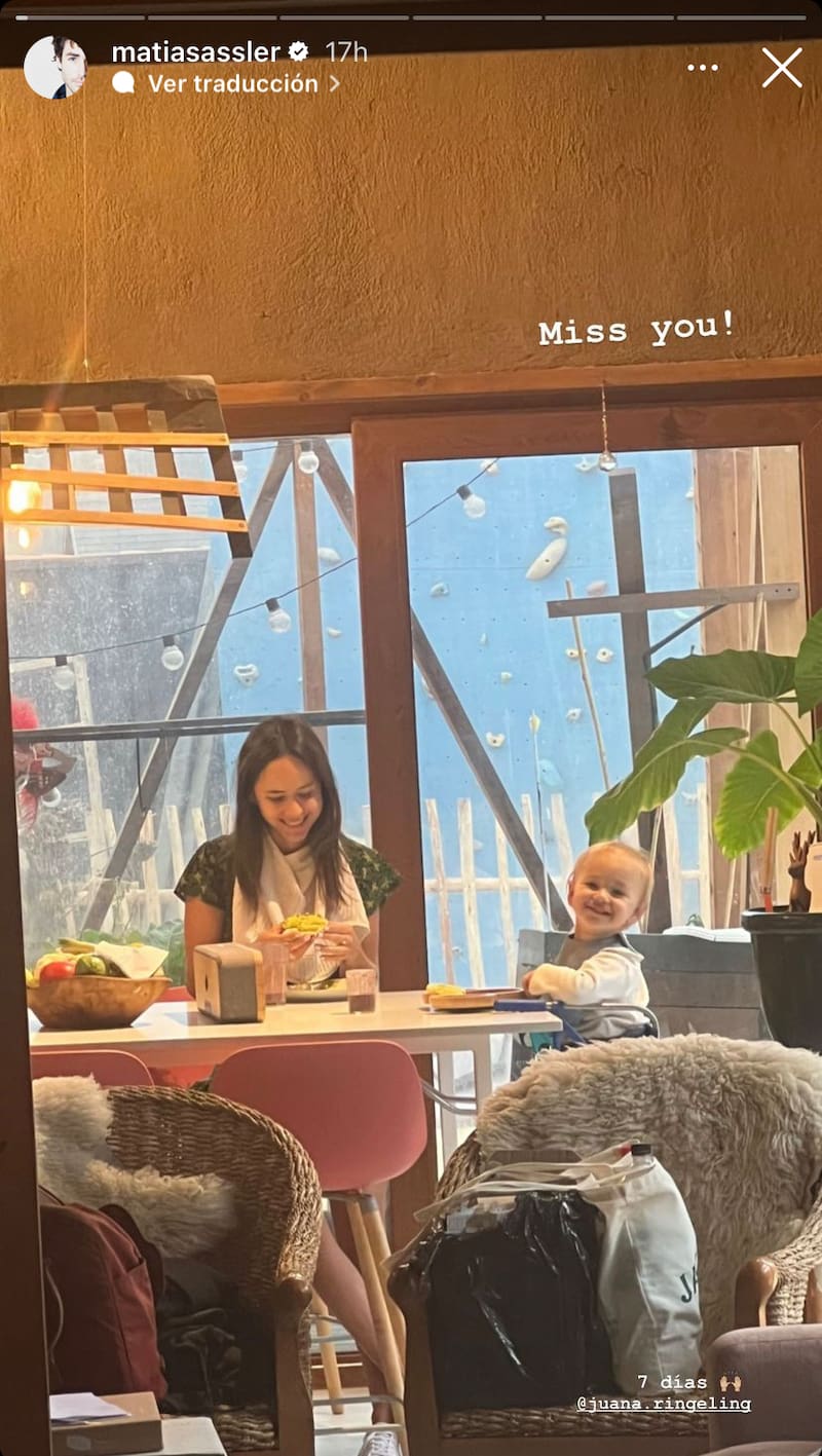 Foto de Juanito Ringeling y Aurelio compartida por Matías Assler. Créditos: Instagram.