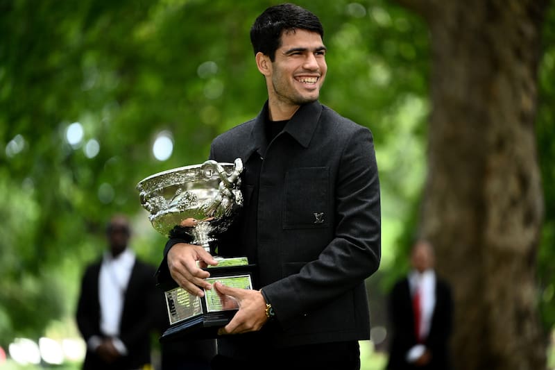 El español acaba de obtener por primera vez el Australian Open. Foto: Agencia EFE