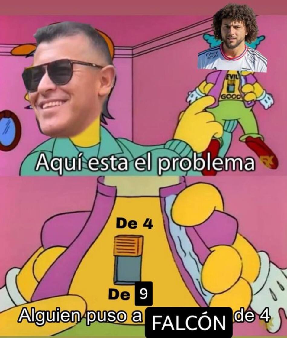 Meme tras el triunfo de Colo Colo ante Audax Italiano en el Monumental.