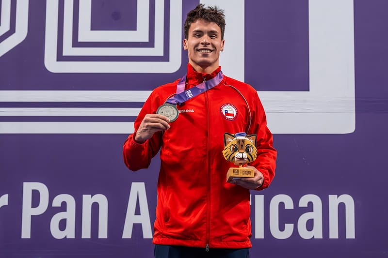 Una de las figuras del Team Chile en los Juegos Panamericanos Junior. Foto: Team Chile