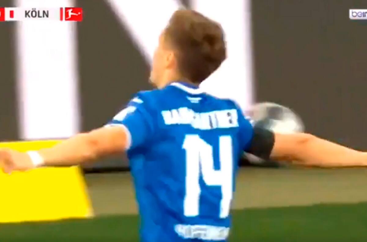 Con estos goles el Hoffenheim aumentó la ventaja sobre el Colonia