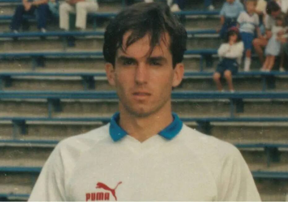 El jugador en su etapa en la UC.