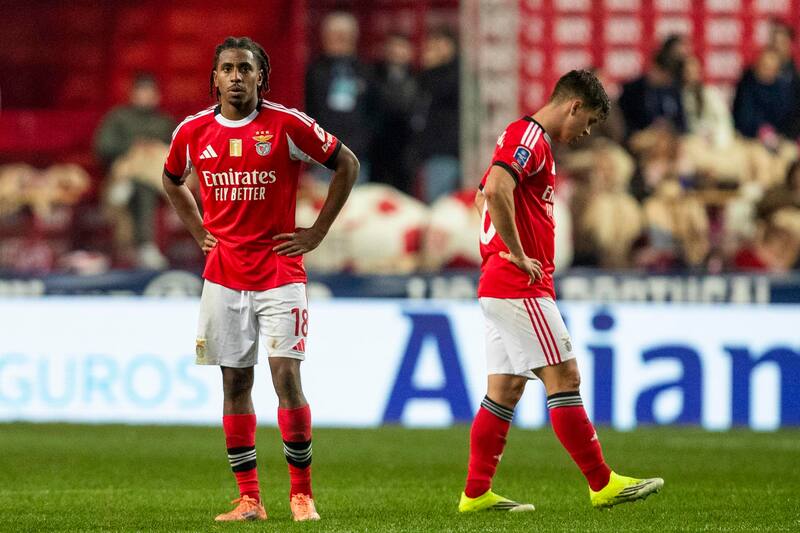 Las Águilas cayeron por 3-1 ante el Sporting de Braga por la Copa de la Liga de Portugal. Foto: EFE.