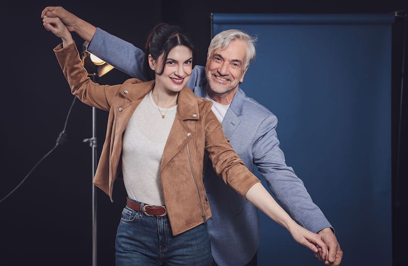 La pareja vive un inteso matrimonio.