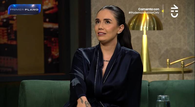 Steffi Méndez fue la última invitada de la noche.