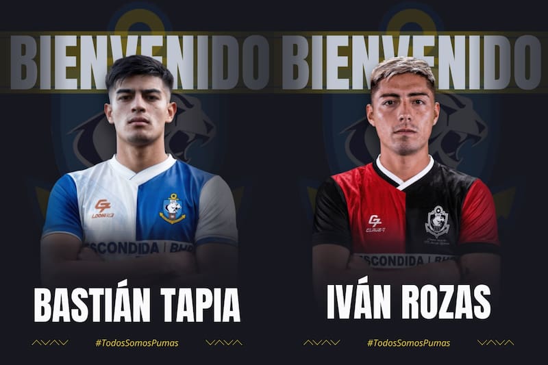 El Puma anunció dos nuevos refuerzos.
