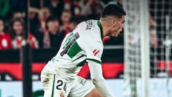 A pesar de la derrota del Elche: Lucas Cepeda es destacado en España: “No paró de correr”