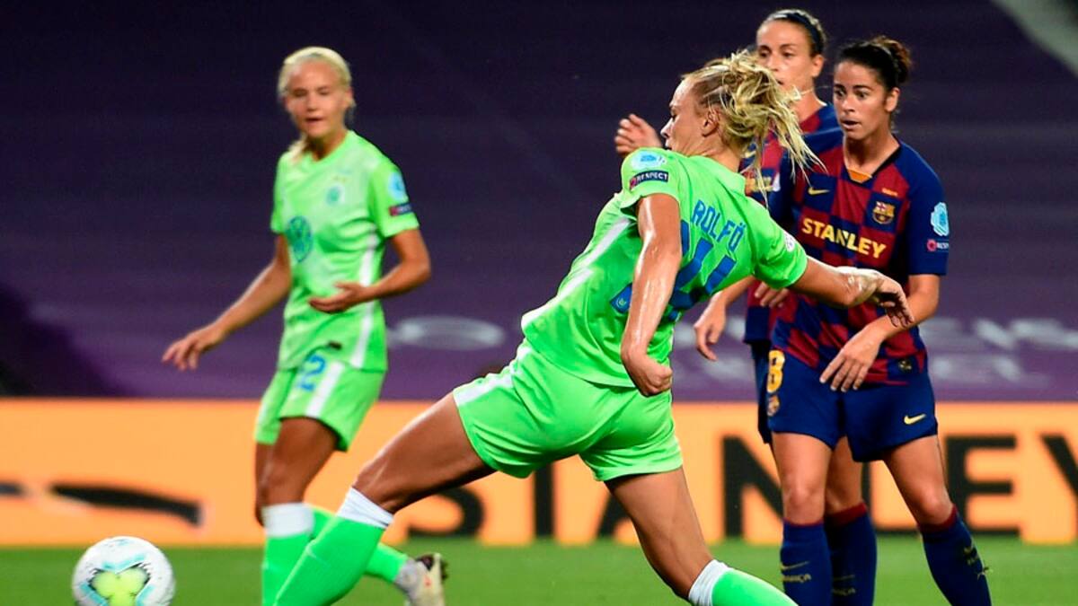 Con este gol, Wolfsburgo eliminó a Barcelona y pasó a la final de la Champions Femenina