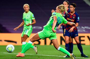 Con este gol, Wolfsburgo eliminó a Barcelona y pasó a la final de la Champions Femenina