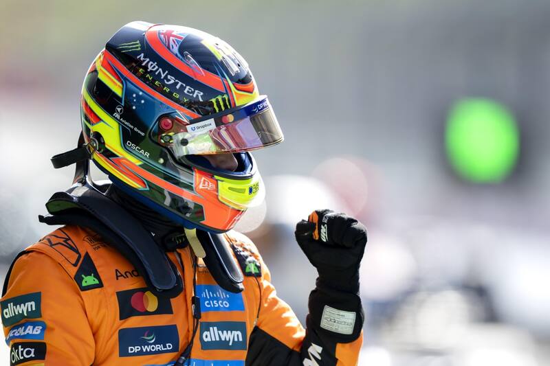 Oscar Piastri ganó el Gran Premio de Países Bajos. EFE