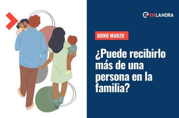 ¿Puede otra persona de mi grupo familiar recibir el Bono Marzo si yo ya soy beneficiario?