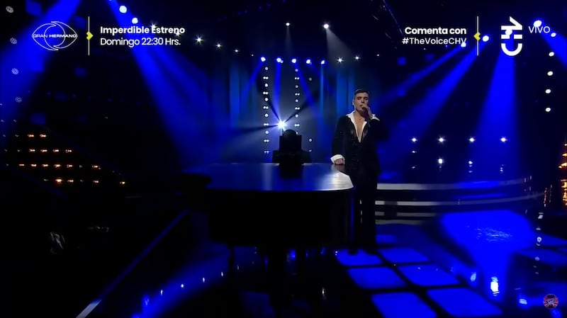 Tito Rey en "The Voice Chile"