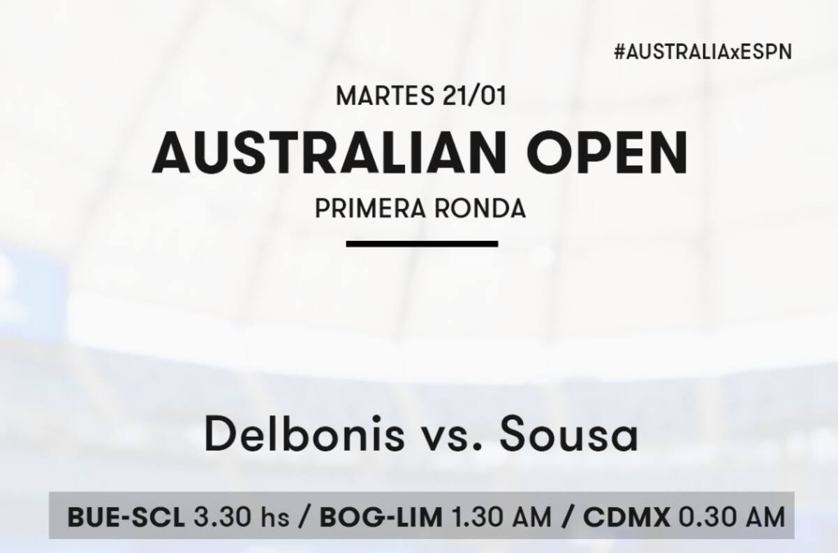 ESPN transmitirá partido entre Alejandro Tabilo y Daniel Galán