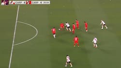 VIDEO l "Cierren el estadio": El mágico gol de Enzo Francescoli a sus 60 años en la despedida de Leonardo Ponzio