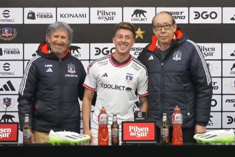 El volante chileno hizo una gran confesión en su presentación en Colo Colo. (Foto: Captura)