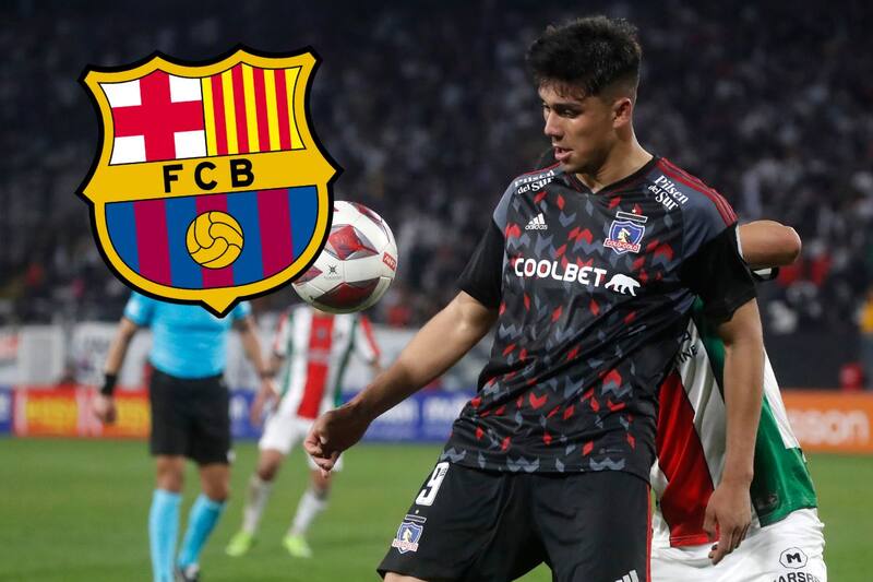 El juvenil de Colo Colo sueña con jugar en el Barcelona de la liga española. (Foto: Agencia Aton)