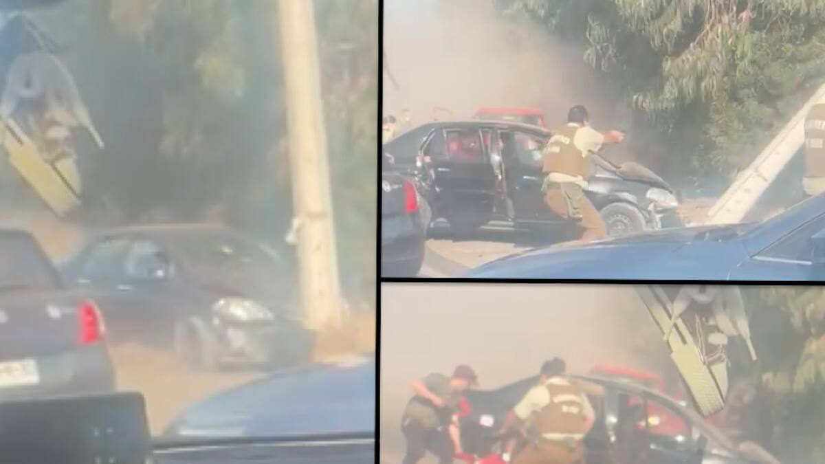 VIDEO | Registran cinematográfica persecución en Quintero: delincuentes tenían amplio prontuario