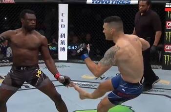 Video: Brutal fractura de tibia y peroné de Chris Weidman en la UFC