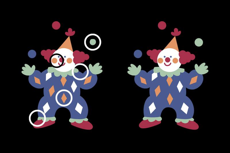 ¡Aquí estaban las diferencias!