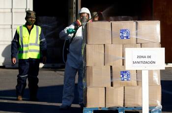 Menos de 100 mil las cajas de alimentos se han entregado en seis días