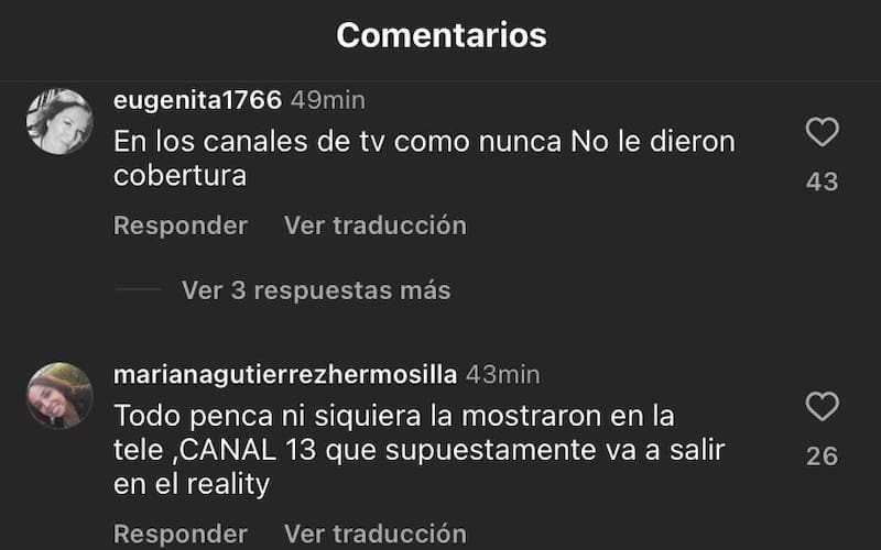 Naya Fácil y los comentarios.