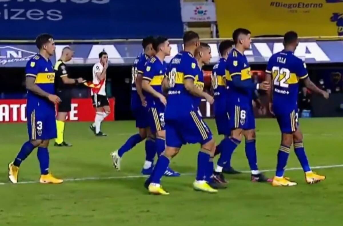 VIDEO: ¡Insólito! Boca marcó el último penal ante River y no se dio cuenta que había ganado