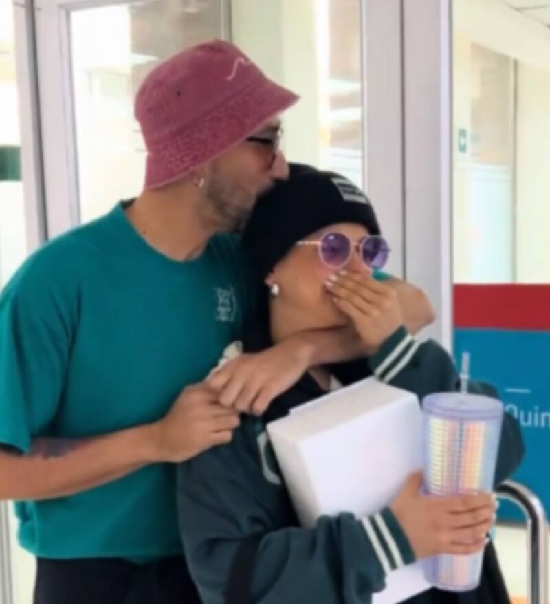 La actriz celebró su última quimioterapia.