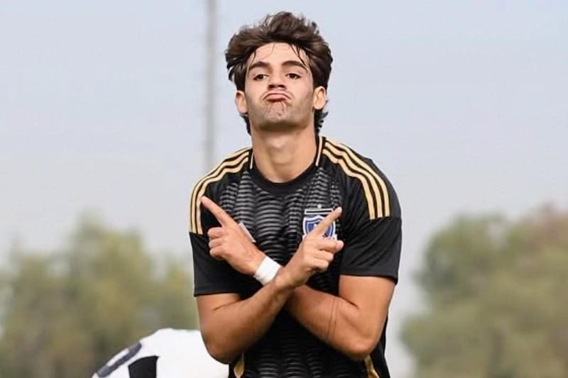 El atacante argentino reveló que le hubiese gustado seguir en Colo Colo. Foto: Bautista Giannoni en Instagram.