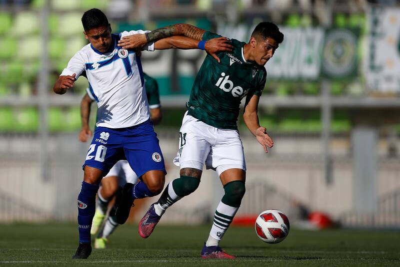 Santiago Wanderers no quedó contento con el empate ante Santa Cruz. Crédito: Agencia Aton.