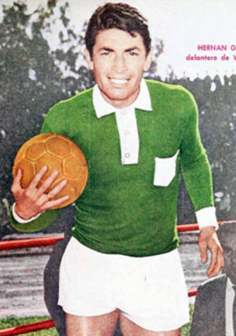 defendió la camiseta de Wanderers en 1966.
Foto: Memoria Wanderers.