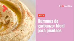 Hummus de garbanzo: Así es la preparación ideal para picoteos en fin de semana