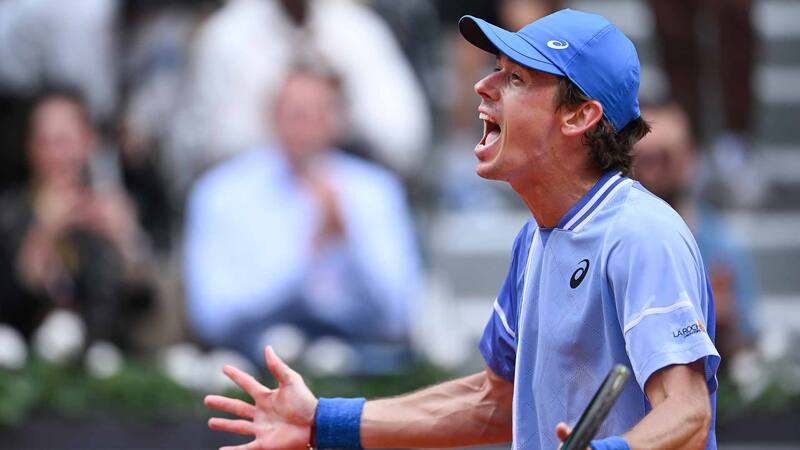 se metió en octavos tras arrasar con Danil Medvedev. (Foto: ATP)