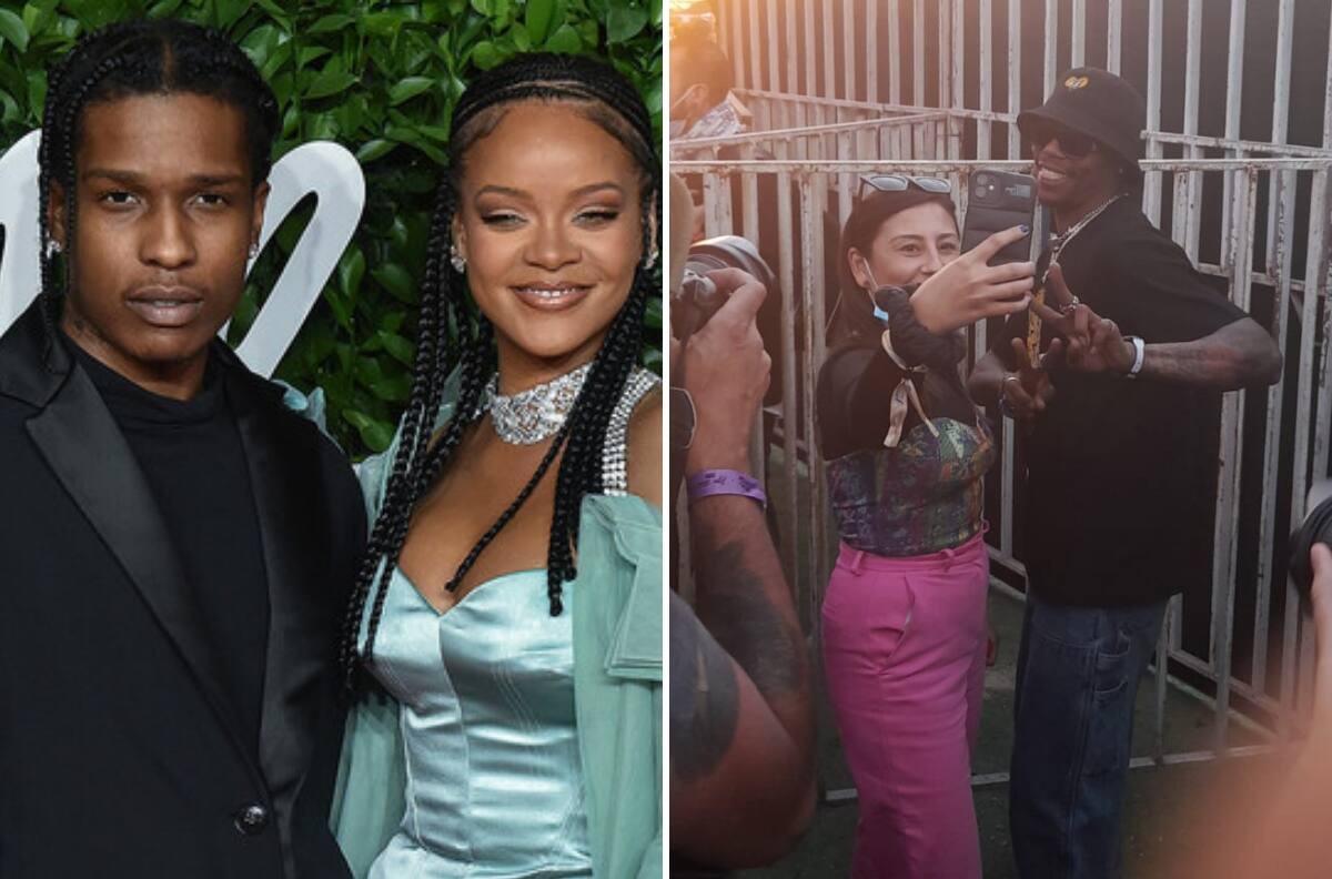 El artista no lo podía creer: Influencers y fanáticos confundieron a bajista de Turnstile con A$ap Rocky en Lollapalooza Chile