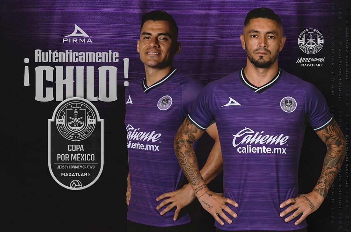 Mazatlán F.C. de Valdivia, Millar y Jara presentó su camiseta con el "Chino" como rostro