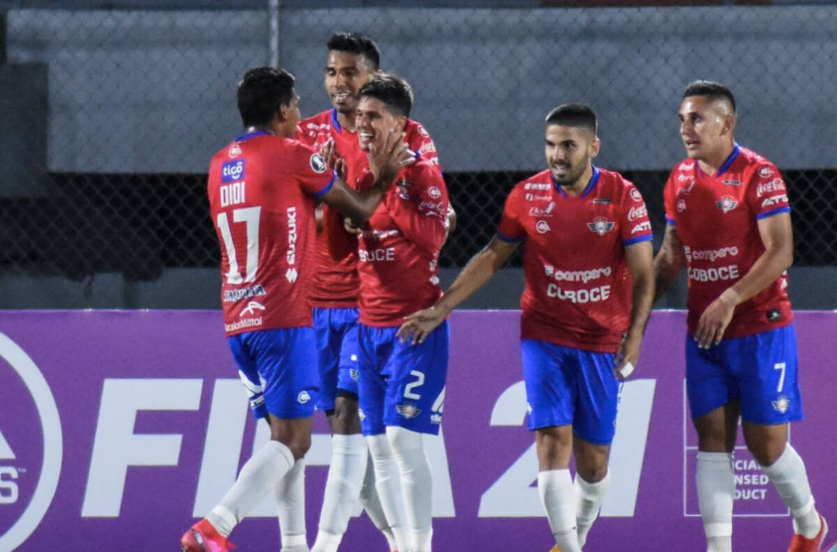 Los goles del triunfo de Jorge Wilstermann sobre Peñarol en la Copa Libertadores
