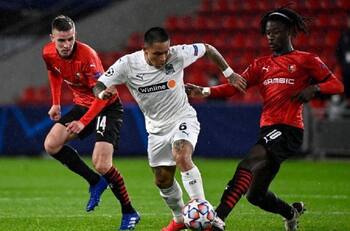 El ecuatoriano Ramírez hizo historia en el empate del Krasnodar ante el Rennes en Champions League