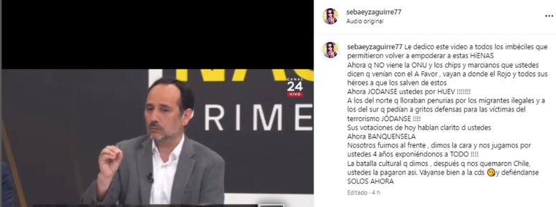 Furiosos con los resultados de las votaciones